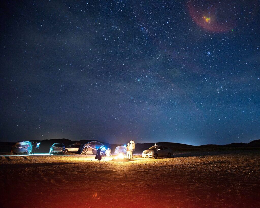 Camping Under Night Sky - Tips for the Ultimate Road Trip
